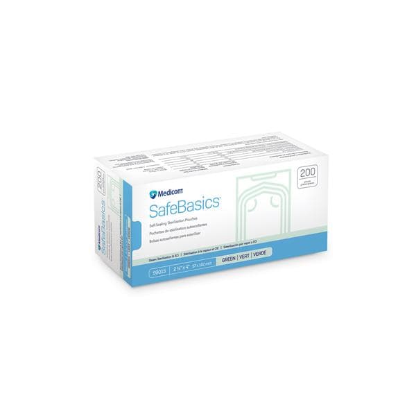 SafeBasics Sterilization Pouch Pouch Safe Seal 200/Bx