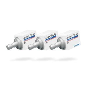 IPS e.max ZirCAD CAD Blocks C17 BL1 For CER/in.Prime 3/Bx