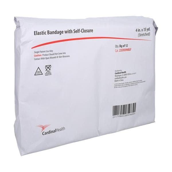 Compression Bandage Elastic 4"x15yd Beige Non-Sterile 36/Ca