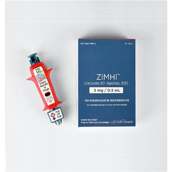 ZIMHI Injection 5mg Prefilled Syringe 0.5mL 2/Package