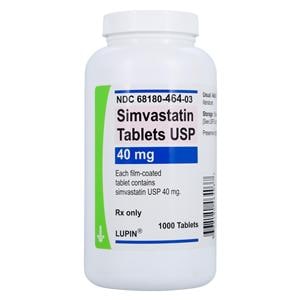 Simvastatin 40mg Each