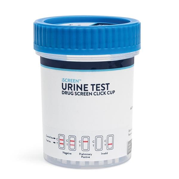 iScreen DOA: Drugs of Abuse Drug Screen Cup CLIA Waived 25/Bx