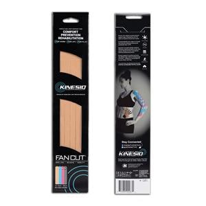 Kinesio Fan Cut Tape Cotton/Elastic 2x11.75" Assorted 10/CA