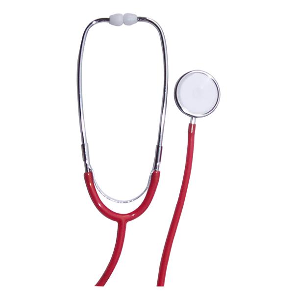 Tech-Med Stethoscope Adult Red EA
