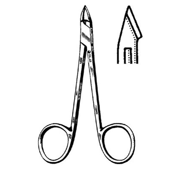 Tissue Nipper 4" Stainless Steel Non-Sterile Reusable Ea