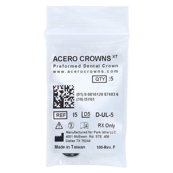 ACERO Crowns 5 1st Primary Upper Left Molar 5/Pk 5/Pk