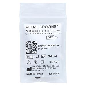 ACERO Crowns 4 1st Primary Lower Left Molar 5/Pk 5/Pk