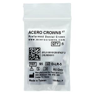 ACERO Crowns 5 1st Primary Lower Right Molar 5/Pk 5/Pk
