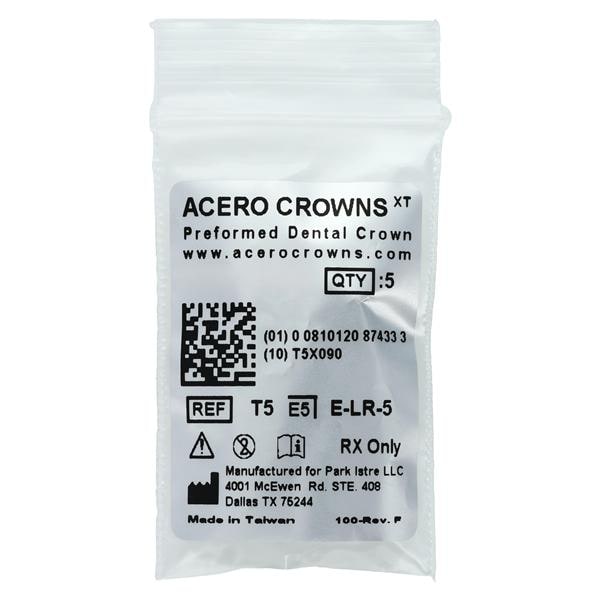 ACERO Crowns 5 2nd Primary Lower Right Molar 5/Pk 5/Pk - ACERO Crowns 5 2nd Primary Lower Right Molar 5/Pk 5/Pk - Image 1