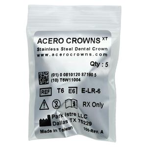 ACERO Crowns 7 2nd Primary Lower Right Molar 5/Pk 5/Pk