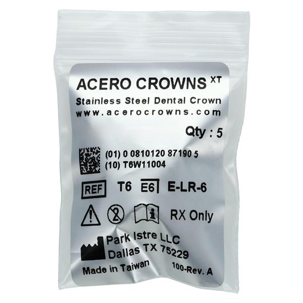ACERO Crowns 7 2nd Primary Lower Right Molar 5/Pk 5/Pk