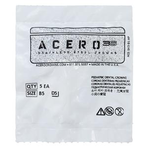 ACERO Crowns 5 1st Primary Upper Right Molar 5/Pk 5/Pk
