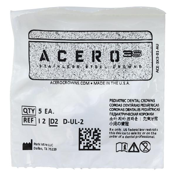 ACERO Crowns 2 1st Primary Upper Left Molar 5/Pk 5/Pk
