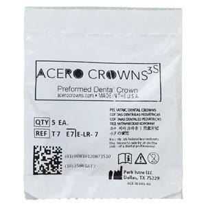 ACERO Crowns Size 7 2nd Primary Lower Right Molar 5/Pk 5/Pk