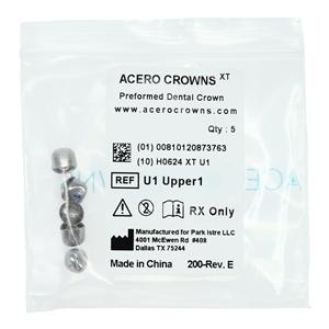ACERO Crowns Size 1 Upper Canine 5/Pk