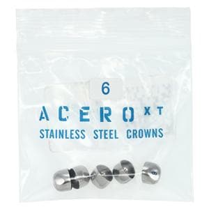 ACERO Crowns Size 6 Upper Canine 5/Pk 5/Pk