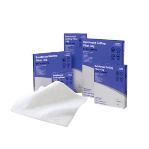 CMC/Calcium Alginate Gelling Fiber Dressing 6x6" Sterile Square