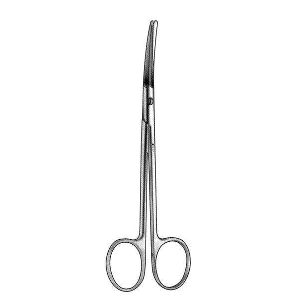 Beuse Surgical Scissors Curved 7" Non-Sterile Reusable Ea