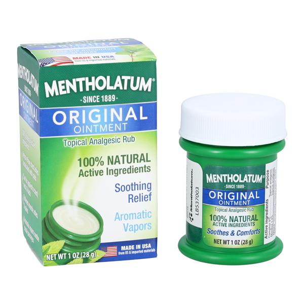 Mentholatum Topical Rub Original 1oz Jar 1oz/Jr