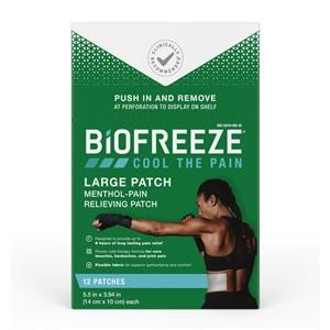 Biofreeze Topical Patch Box 12/Bx