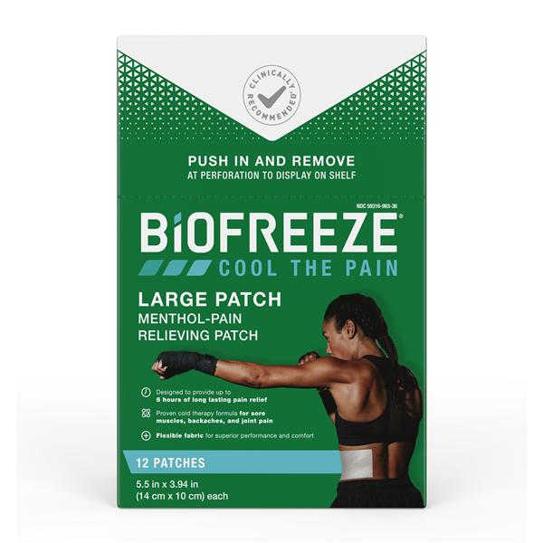 Biofreeze Topical Patch Box 12/Bx
