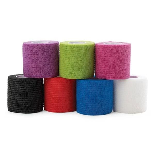 Cohesive Bandage Elastic 2"x 5Yd Assorted Non-Sterile 36/Ca