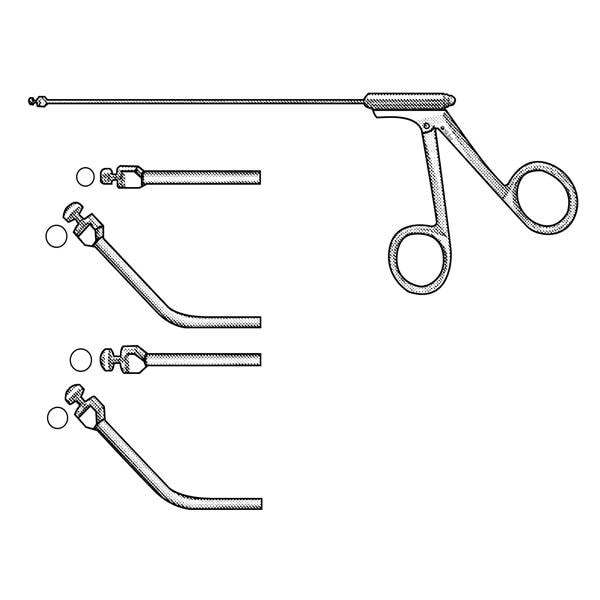 Stammberger Circular Cutting Punch 6-3/4" Angled Non-Sterile Ea