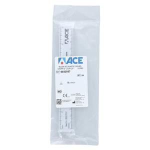 Ruler 6" Plastic Non-Sterile Disposable 10/Pk