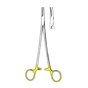 TC Julian Needle Holder 8.25" Serrated Tungsten Carbide/Stainless Steel Ea