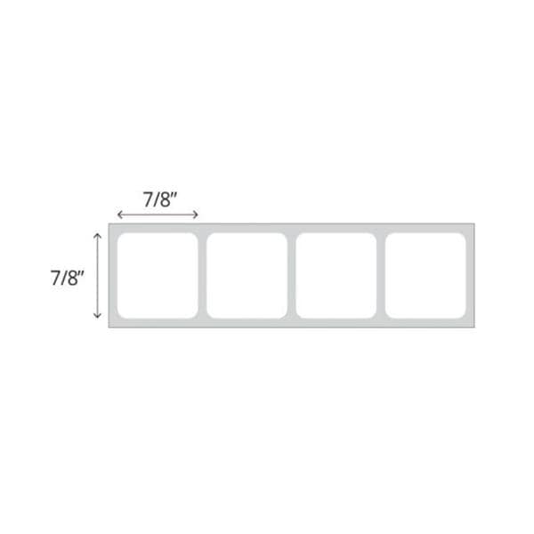 SafeGuard Microscope Slide Label White 7/8x7/8" 7200/RL