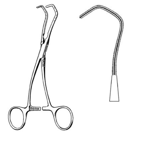 Cooley-Derra Anastomosis Clamp 6-1/2" Ea