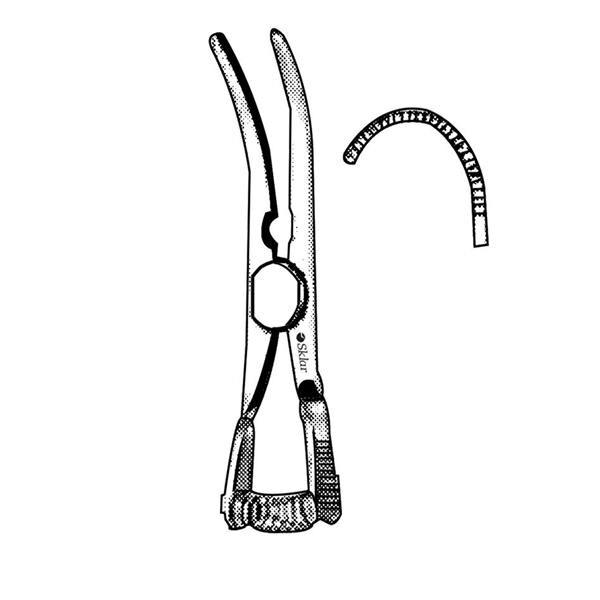 Glover Bulldog Atraumatic Clamp Ea