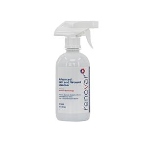Renovar Wound Cleanser 16oz HOCI/NaCI Non-Sterile Clr LF Btl Disposable 6/Ca