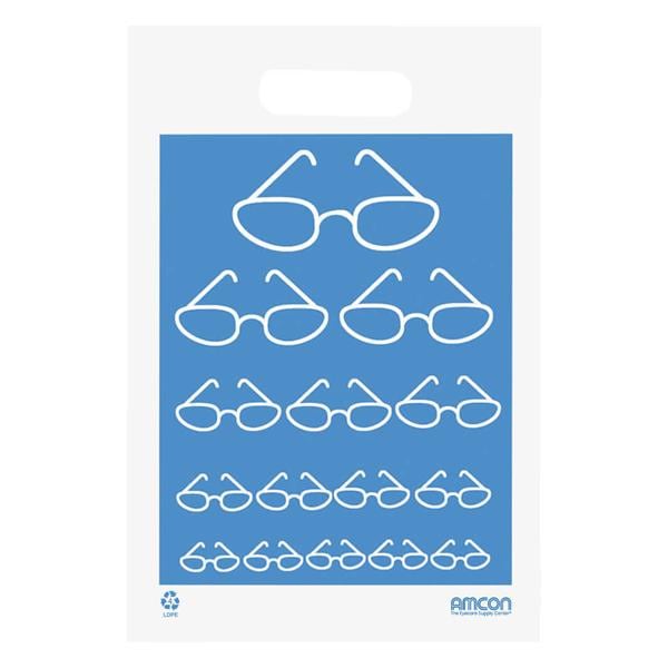 Eye Care Supply Bag White Plastic 9x13" 100/Pk