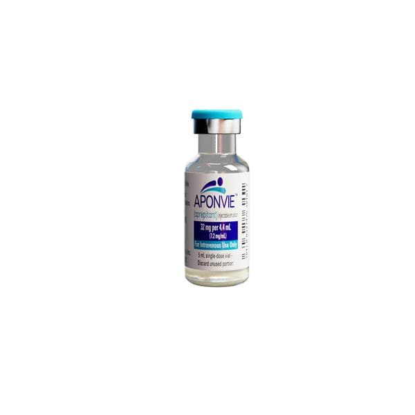 Aponvie Injection 32mg 7.2mg/ml SDV 5mL 10/Package