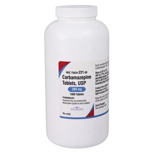 Carbamazepine Tablets 200mg Bottle 1000/Bottle Each