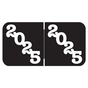 Jeter 2025 End Tab Label Black 500/Rl