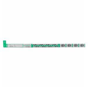 Securline Blood Wristband Poly Green Adult / Pediatric 150/Bx