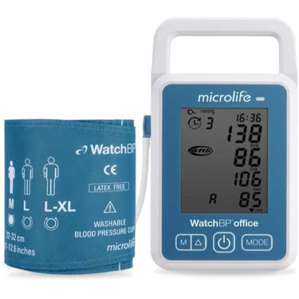 WatchBP Blood Pressure Monitor Basket Wht/Blu LF Arm Digital LCD Display Ea