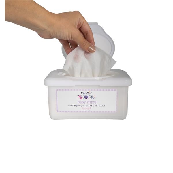 DawnMist Baby Wipes White 7x8" 960/Ca