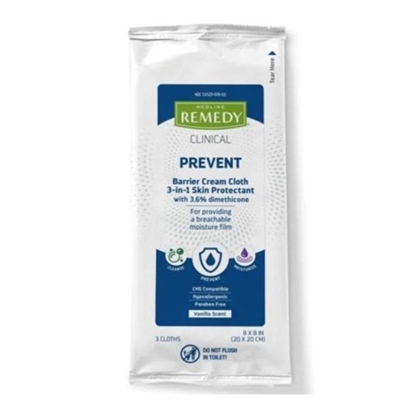 Remedy Barrier Cream Cloth Packet Scented 45/Ca