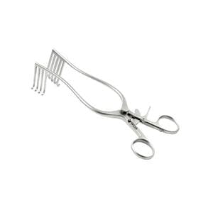 Norfolk-Norwich Surgical Retractor 8.5 4x5 Prongs Blunt SS NS Rsbl Ea