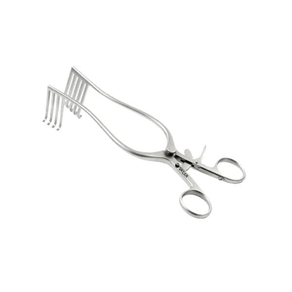 Norfolk-Norwich Surgical Retractor 8.5 4x5 Prongs Blunt SS NS Rsbl Ea