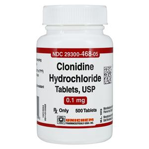 Clonidine HCl 0.1mg Each
