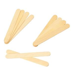 SafeBasics Tongue Depressor 6 in Wood Non Sterile Adult 500/BX, 10 BX/CA