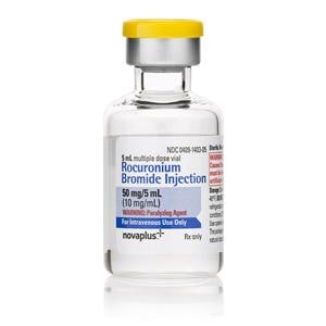 Novaplus Rocuronium Bromide Injection 10mg/mL MDV 5mL 10/Package