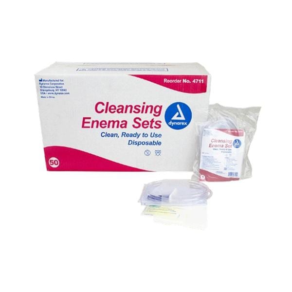 Enema Cleansing w/ 60" Tubing / Castile Soap Concentrate 50/Ca