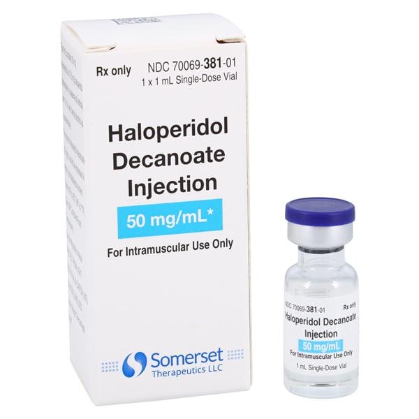 Haloperidol Decanoate Injection 50mg/mL SDV 1mL Each