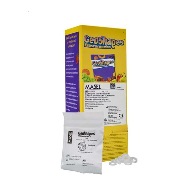 GeoShapes Intraoral Elastic Banana 1/4 in 5000/Pk product image