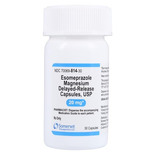 Esomeprazole Magnesium DR Delayed-Release Capsules 20mg Bottle 30/Bottle Each